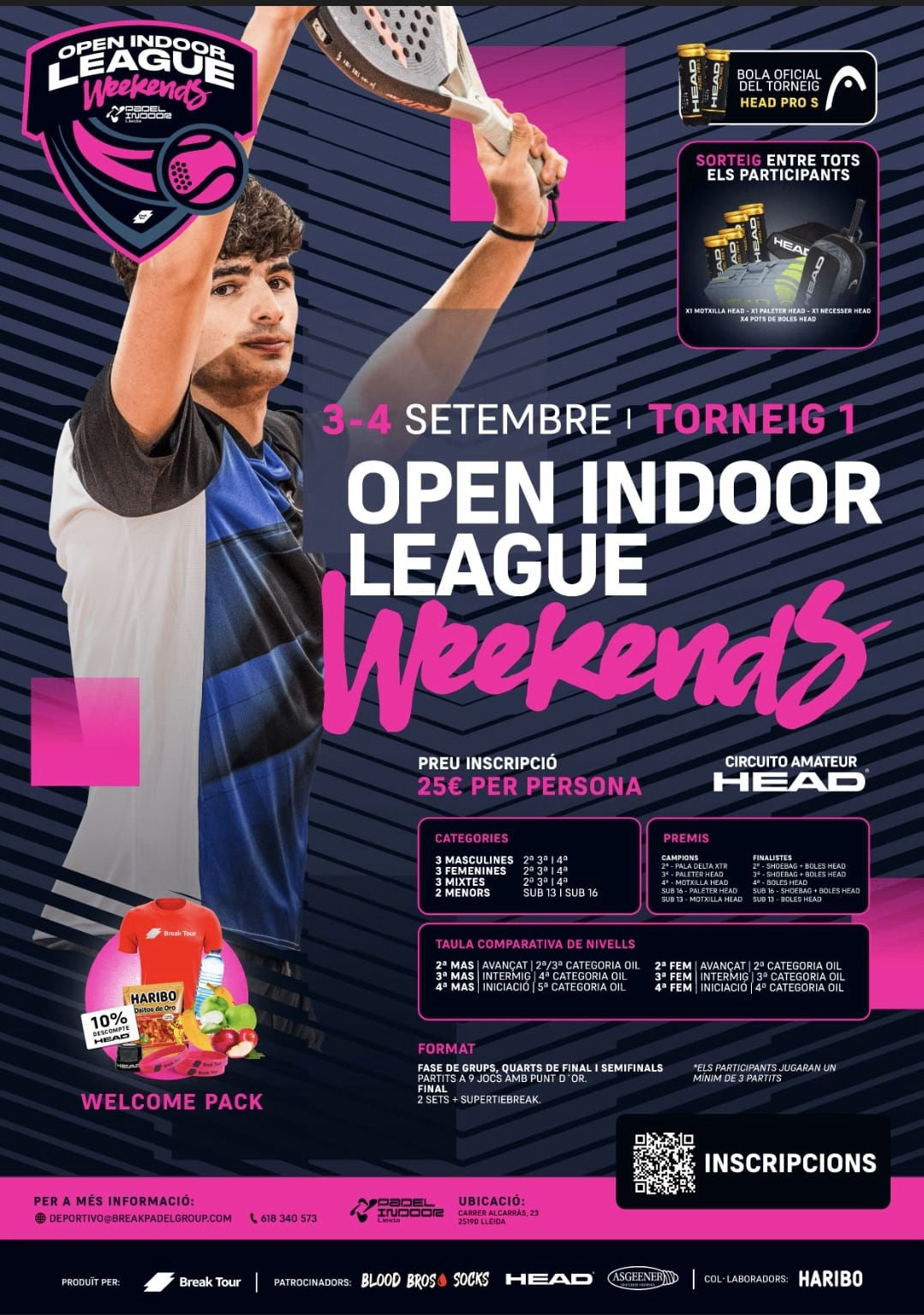 Open Indoor League Weekends